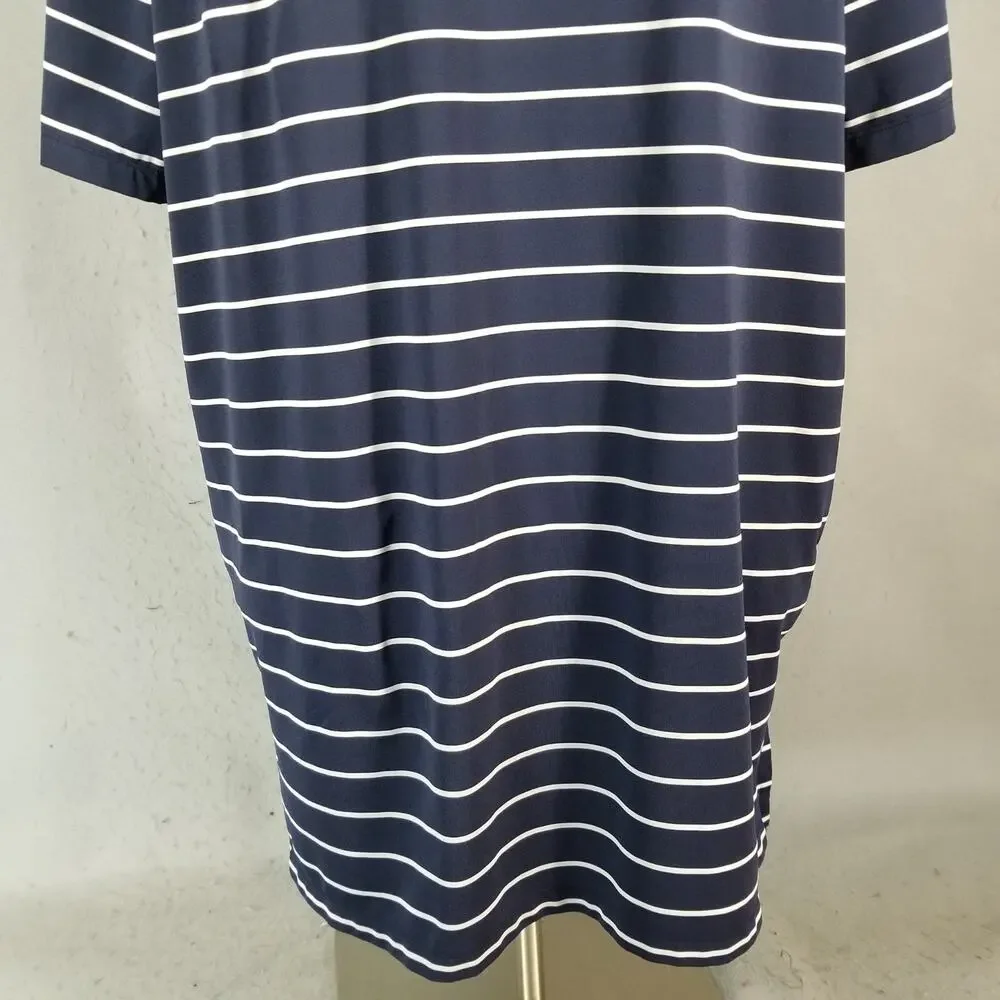 RLX Ralph Lauren Golf Polo Shirt‎ Mens XL Blue US Open Dri Fit Stretch